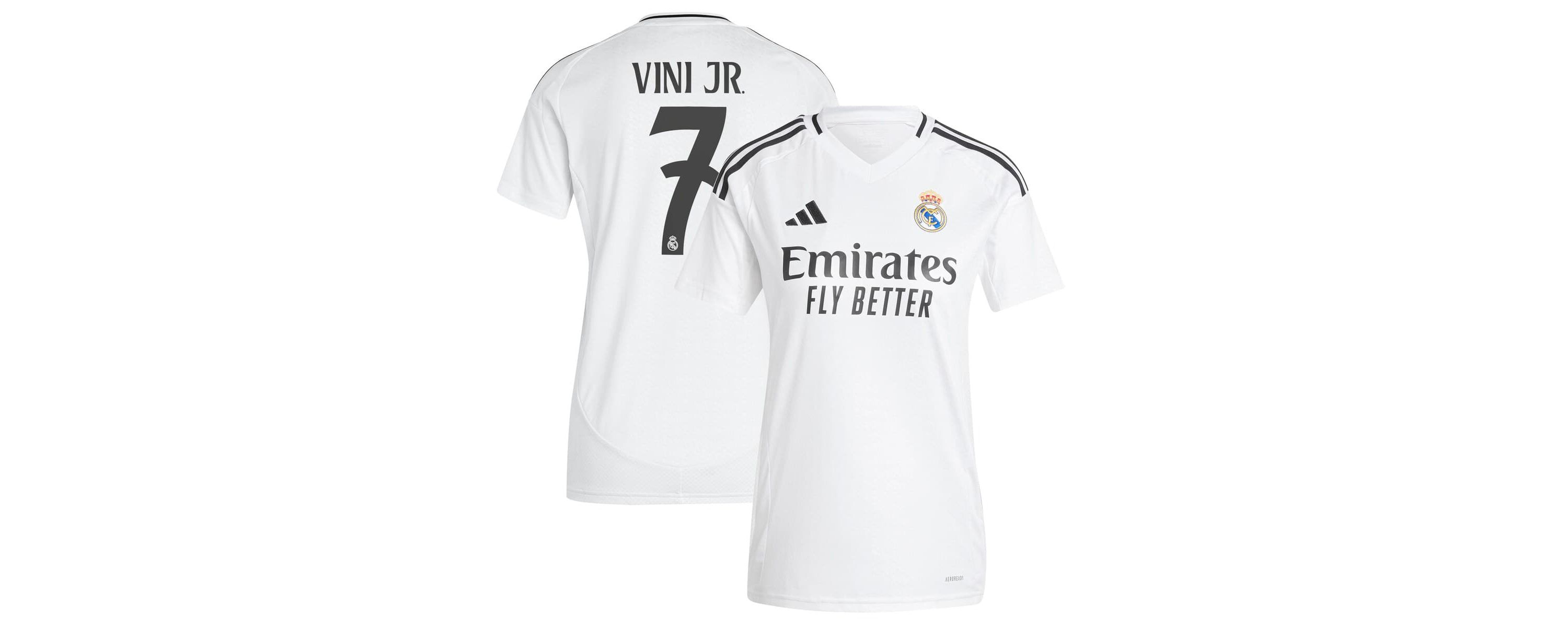 International Clubs Vini Jr. Real Madrid 2024/25 Home Replica Player Jersey