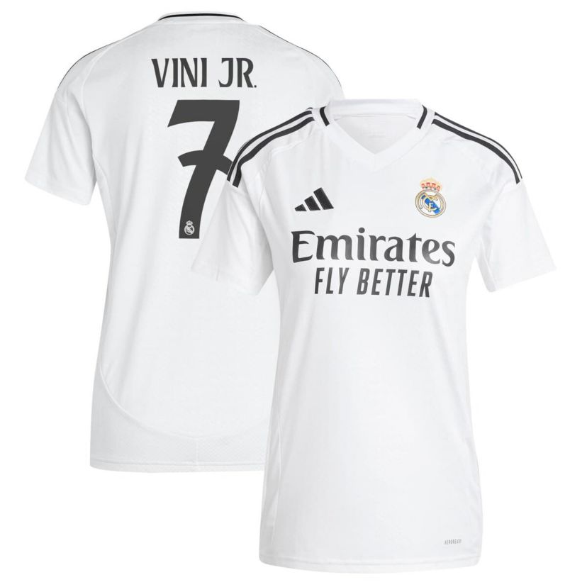 International Clubs Vini Jr. Real Madrid 2024/25 Home Replica Player Jersey
