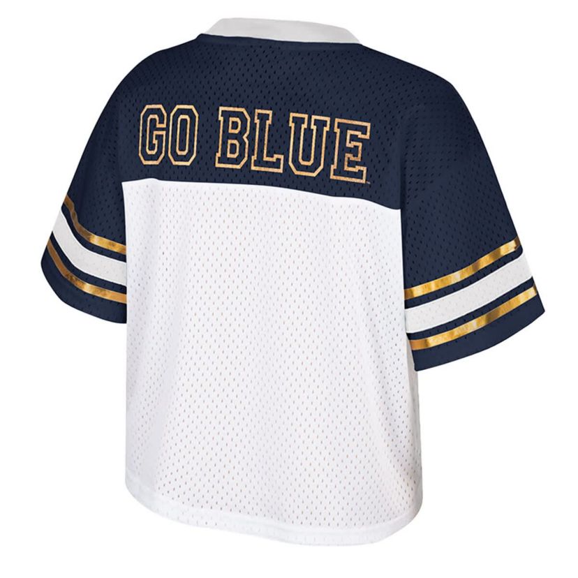 NCAA Michigan Wolverines Treasure Cropped Football Jersey
