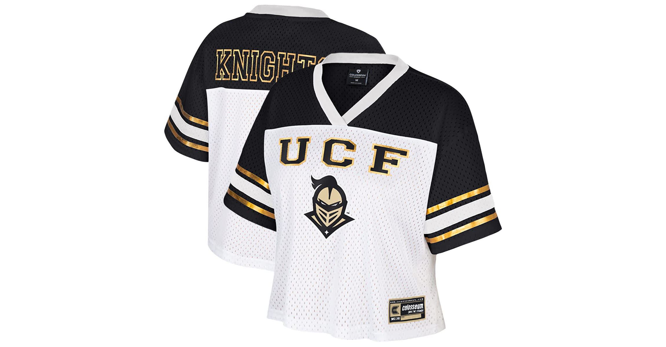 NCAA UCF Knights Treasure Cropped Football Jersey