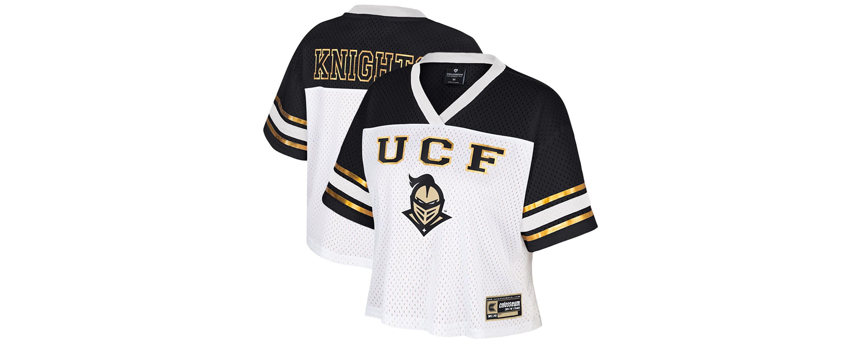 NCAA UCF Knights Treasure Cropped Football Jersey