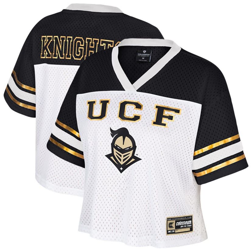 NCAA UCF Knights Treasure Cropped Football Jersey