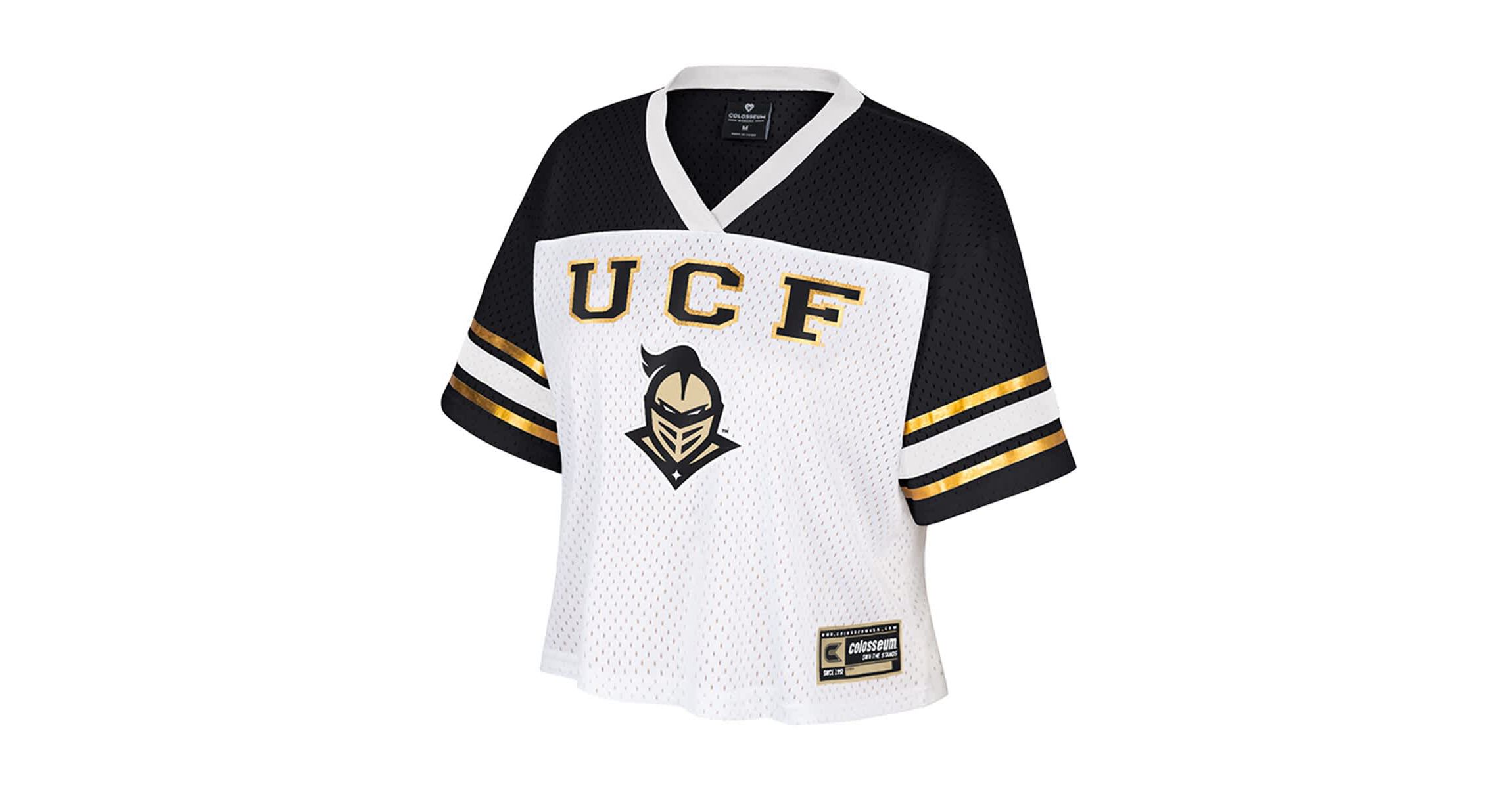 NCAA UCF Knights Treasure Cropped Football Jersey