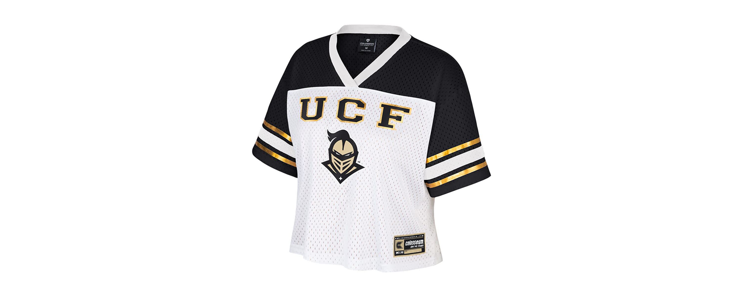 NCAA UCF Knights Treasure Cropped Football Jersey