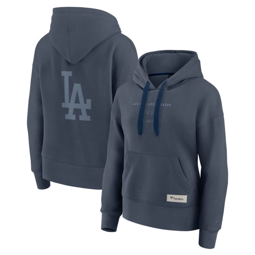 MLB Fanatics Los Angeles Dodgers Elements Future Ground Subtle Tonal Pullover Hoodie