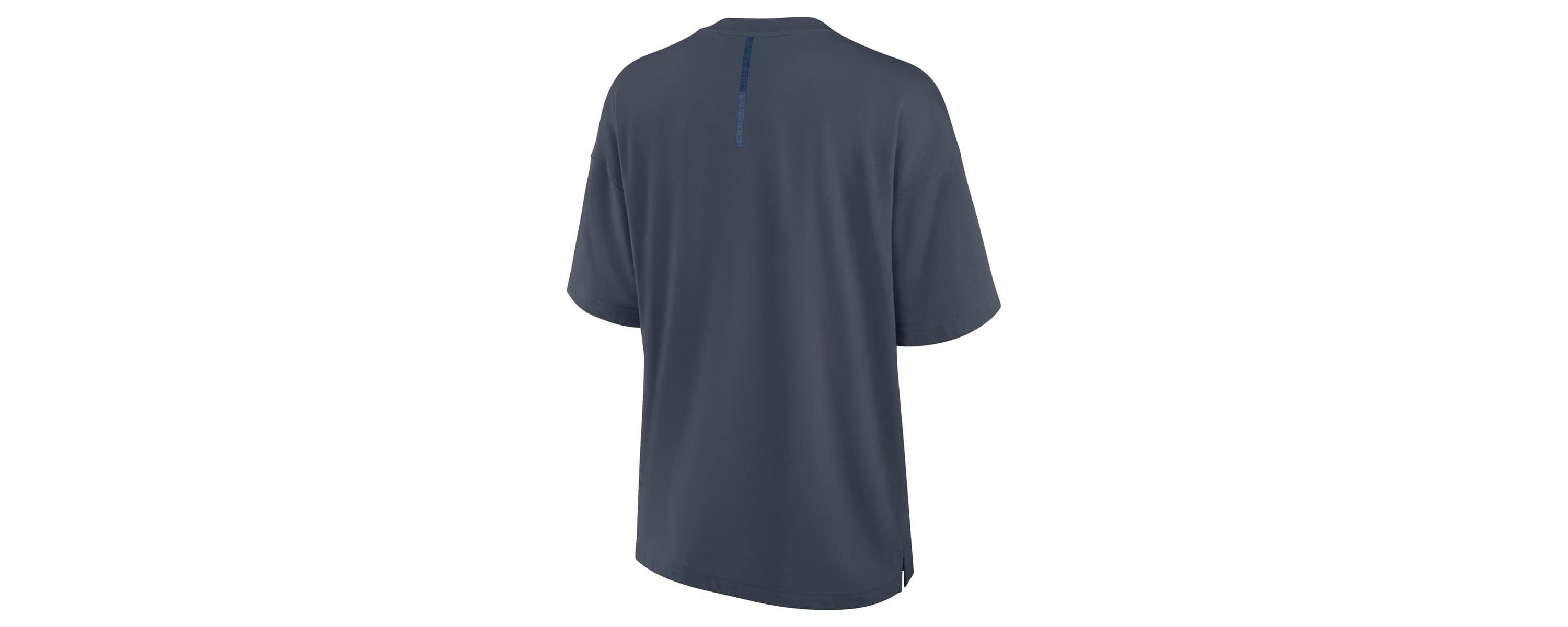 MLB Fanatics Los Angeles Dodgers Oversized Elements Raw Edge Future Ground T-Shirt