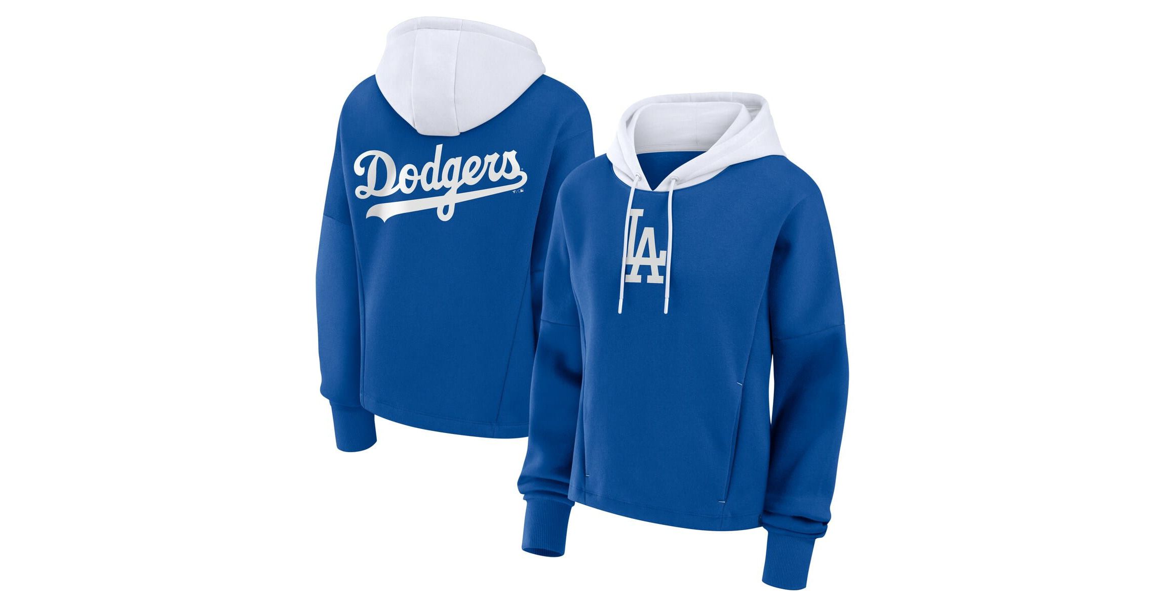 MLB Fanatics Los Angeles Dodgers Oversized Legacy Favorite Spectator Pullover Hoodie