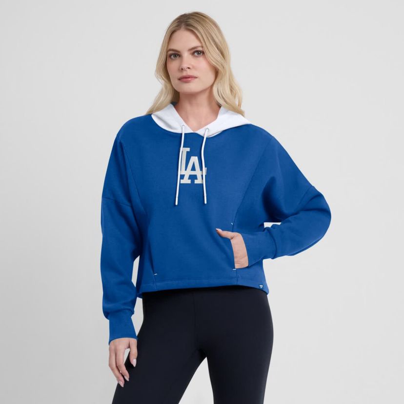 MLB Fanatics Los Angeles Dodgers Oversized Legacy Favorite Spectator Pullover Hoodie
