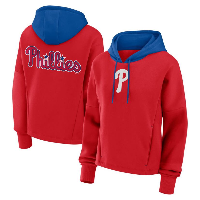 MLB Fanatics Philadelphia Phillies Oversized Legacy Favorite Spectator Pullover Hoodie