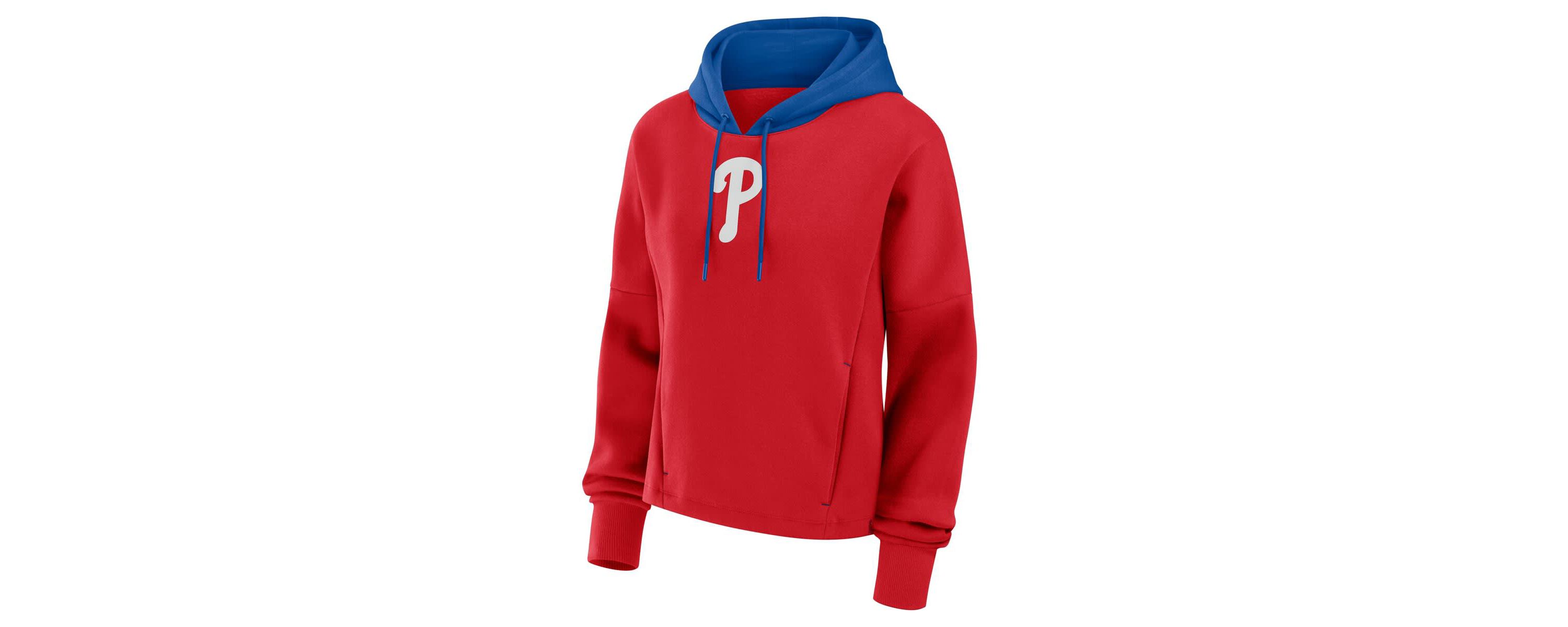 MLB Fanatics Philadelphia Phillies Oversized Legacy Favorite Spectator Pullover Hoodie