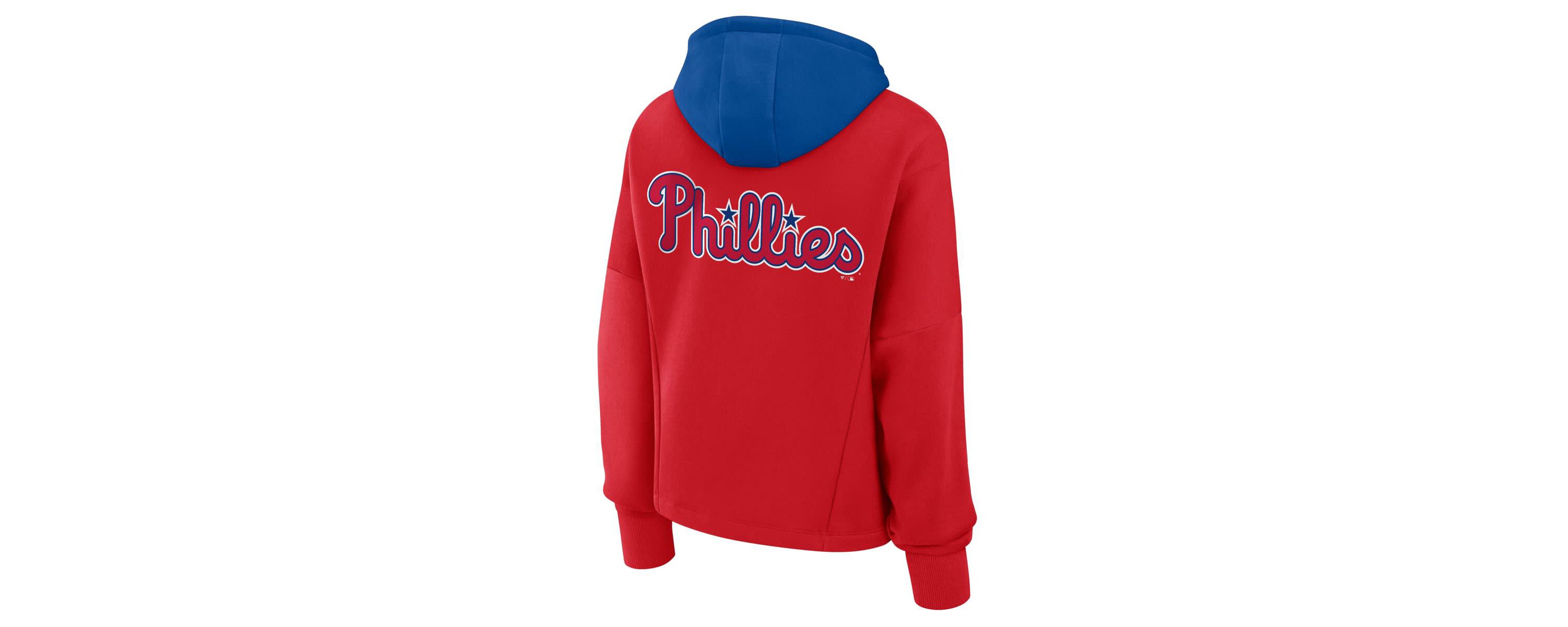 MLB Fanatics Philadelphia Phillies Oversized Legacy Favorite Spectator Pullover Hoodie
