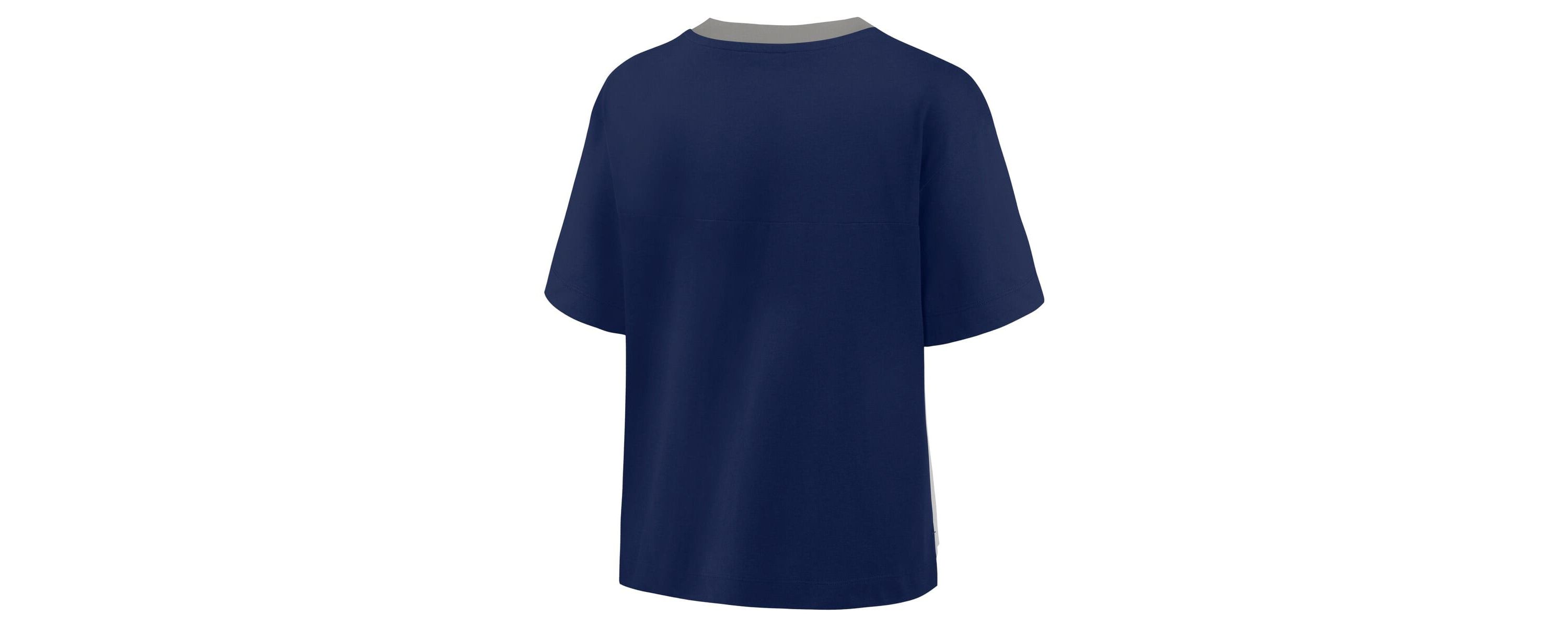 MLB Fanatics New York Yankees Oversized Race To Win V-Neck T-Shirt