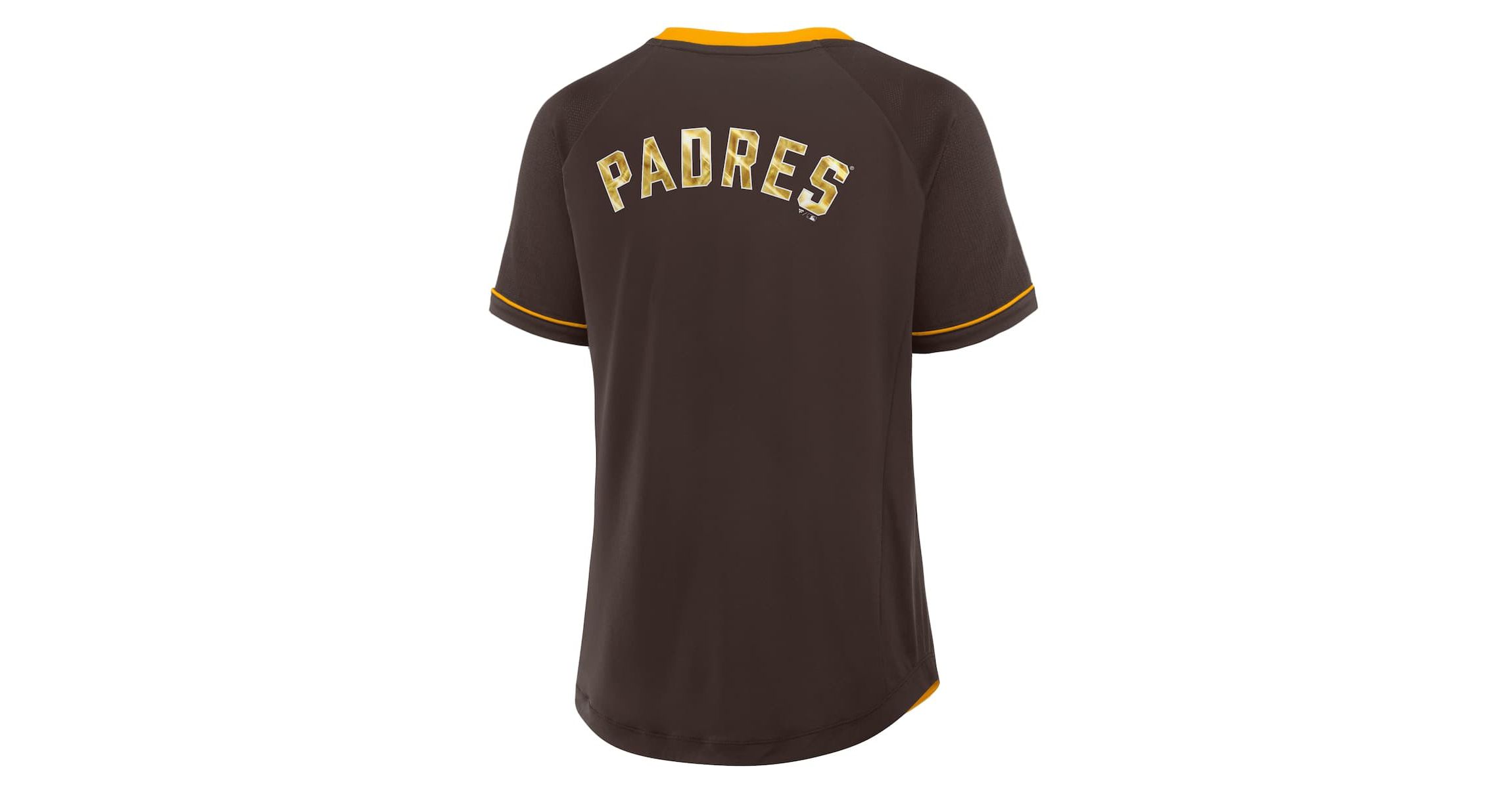 MLB Fanatics San Diego Padres League Diva Star Raglan V-Neck T-Shirt