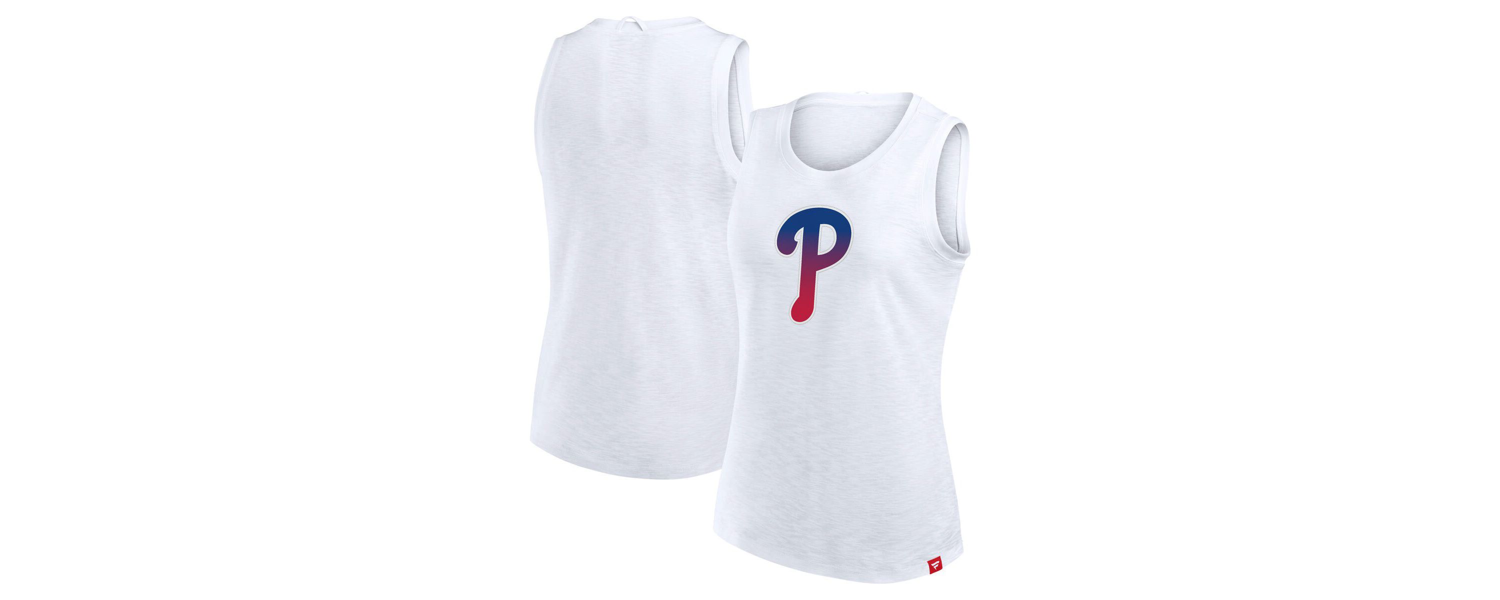 MLB Fanatics Philadelphia Phillies Activate Slub Tank Top