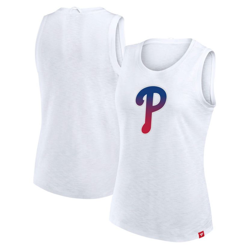 MLB Fanatics Philadelphia Phillies Activate Slub Tank Top