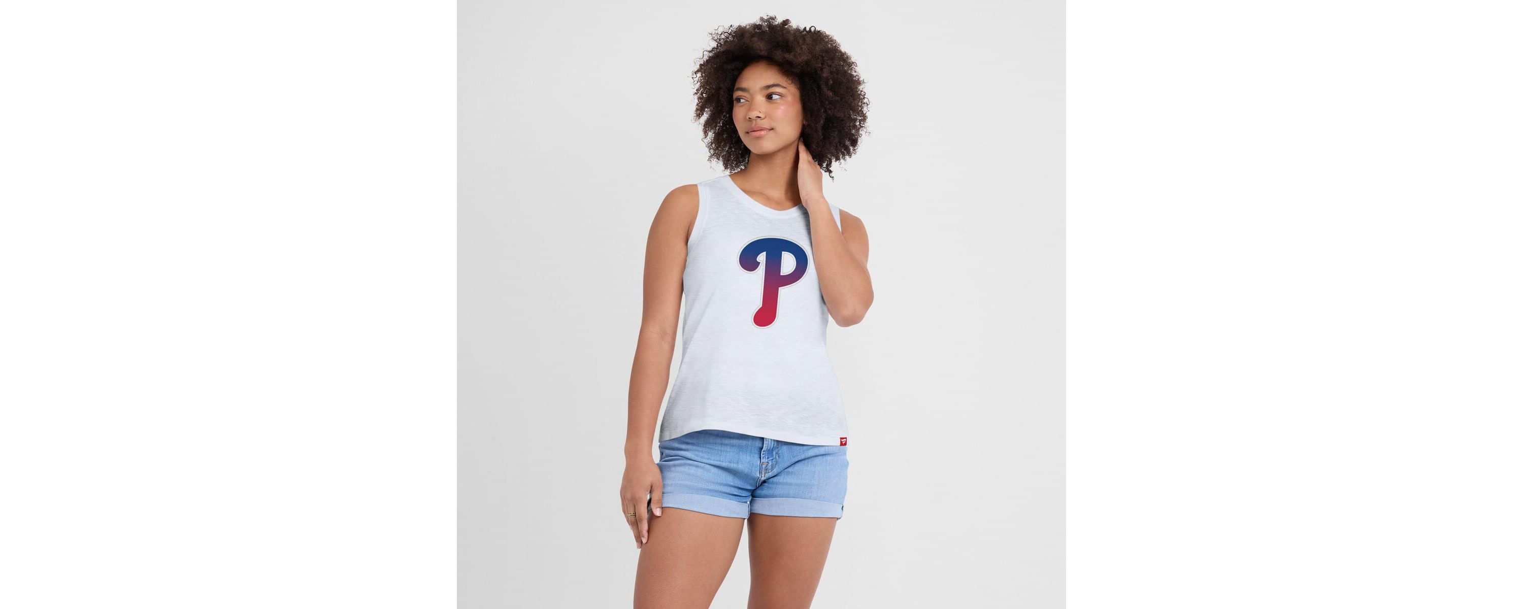 MLB Fanatics Philadelphia Phillies Activate Slub Tank Top