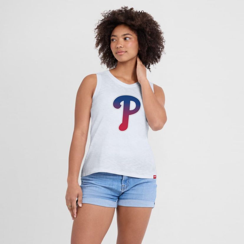 MLB Fanatics Philadelphia Phillies Activate Slub Tank Top