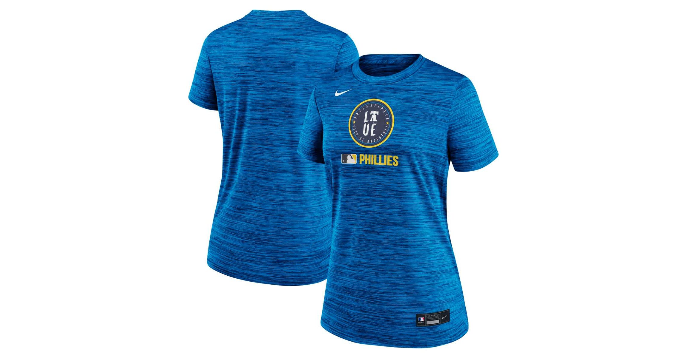 MLB Nike Philadelphia Phillies Authentic Collection City Connect Velocity Dri-FIT T-Shirt