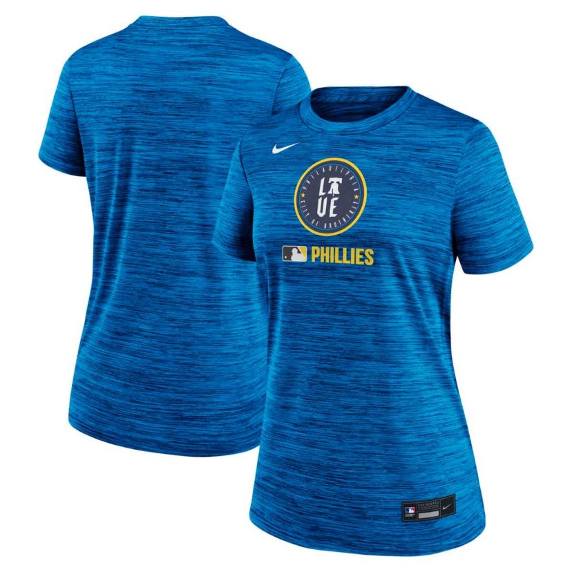 MLB Nike Philadelphia Phillies Authentic Collection City Connect Velocity Dri-FIT T-Shirt