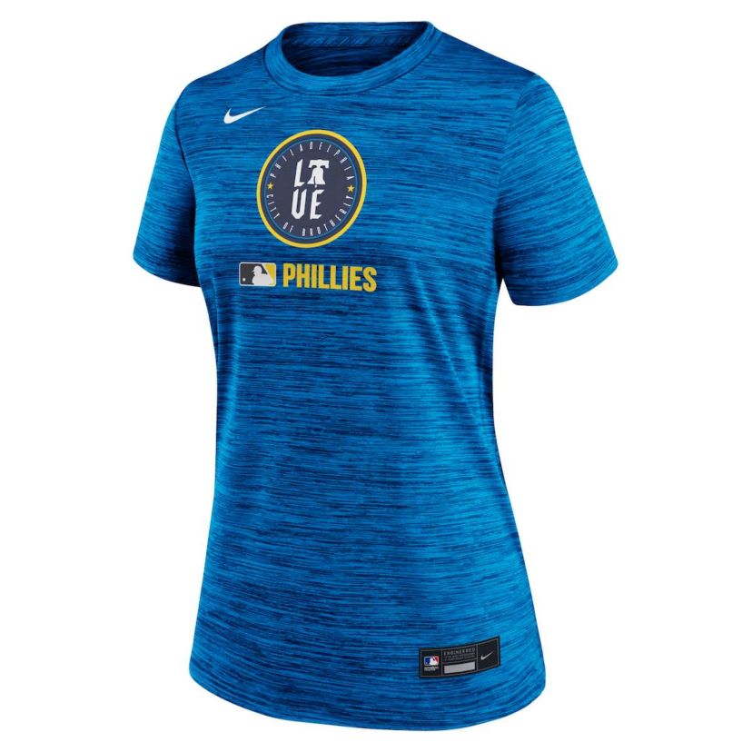 MLB Nike Philadelphia Phillies Authentic Collection City Connect Velocity Dri-FIT T-Shirt