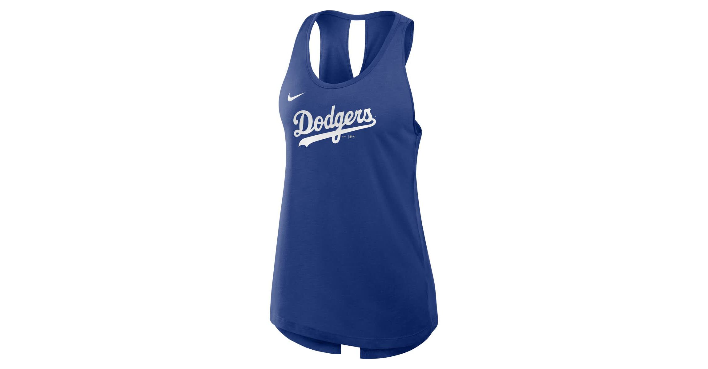 MLB Nike Los Angeles Dodgers Crisscross Dri-FIT Tank Top