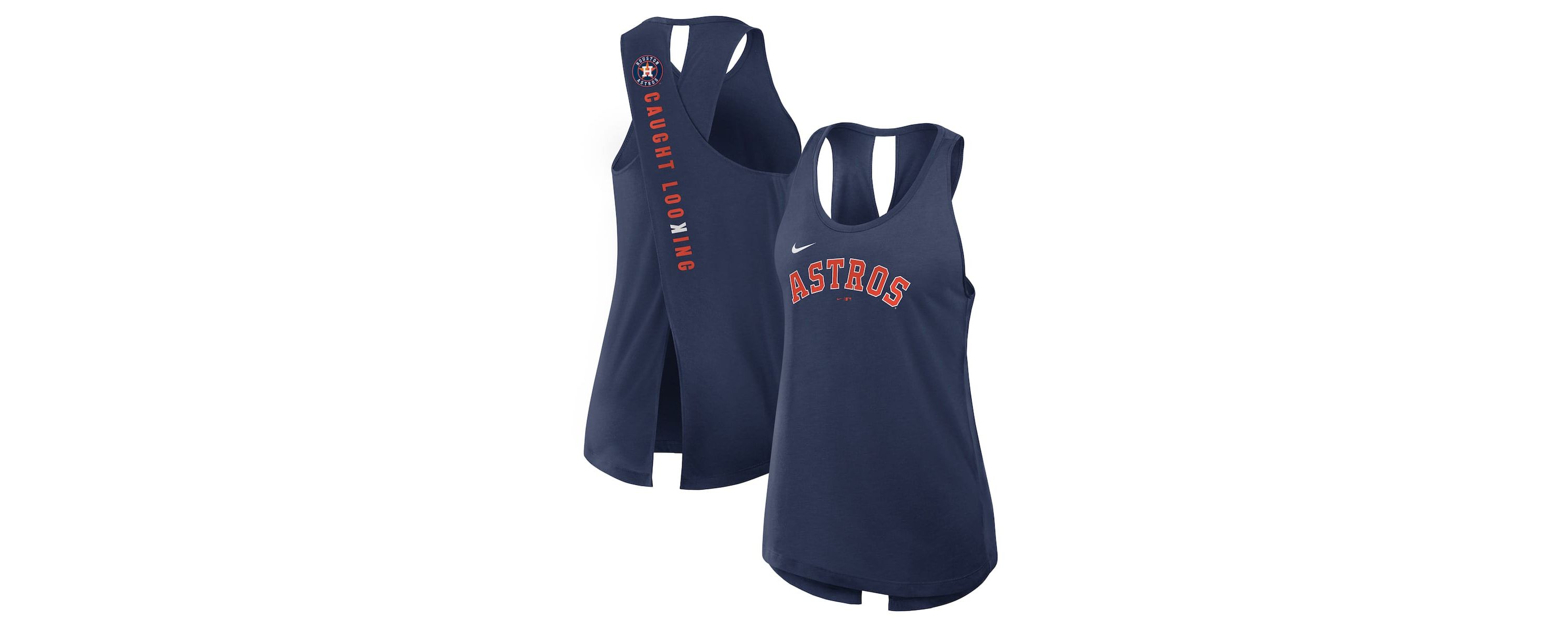 MLB Nike Houston Astros Crisscross Dri-FIT Tank Top