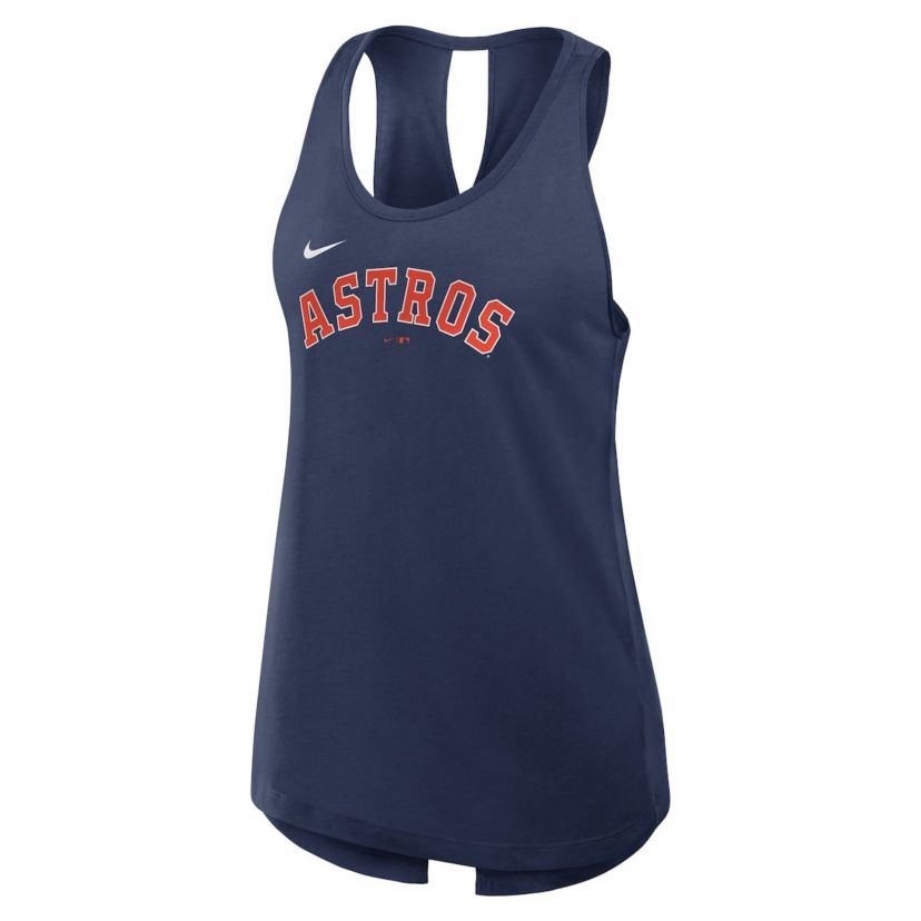 MLB Nike Houston Astros Crisscross Dri-FIT Tank Top