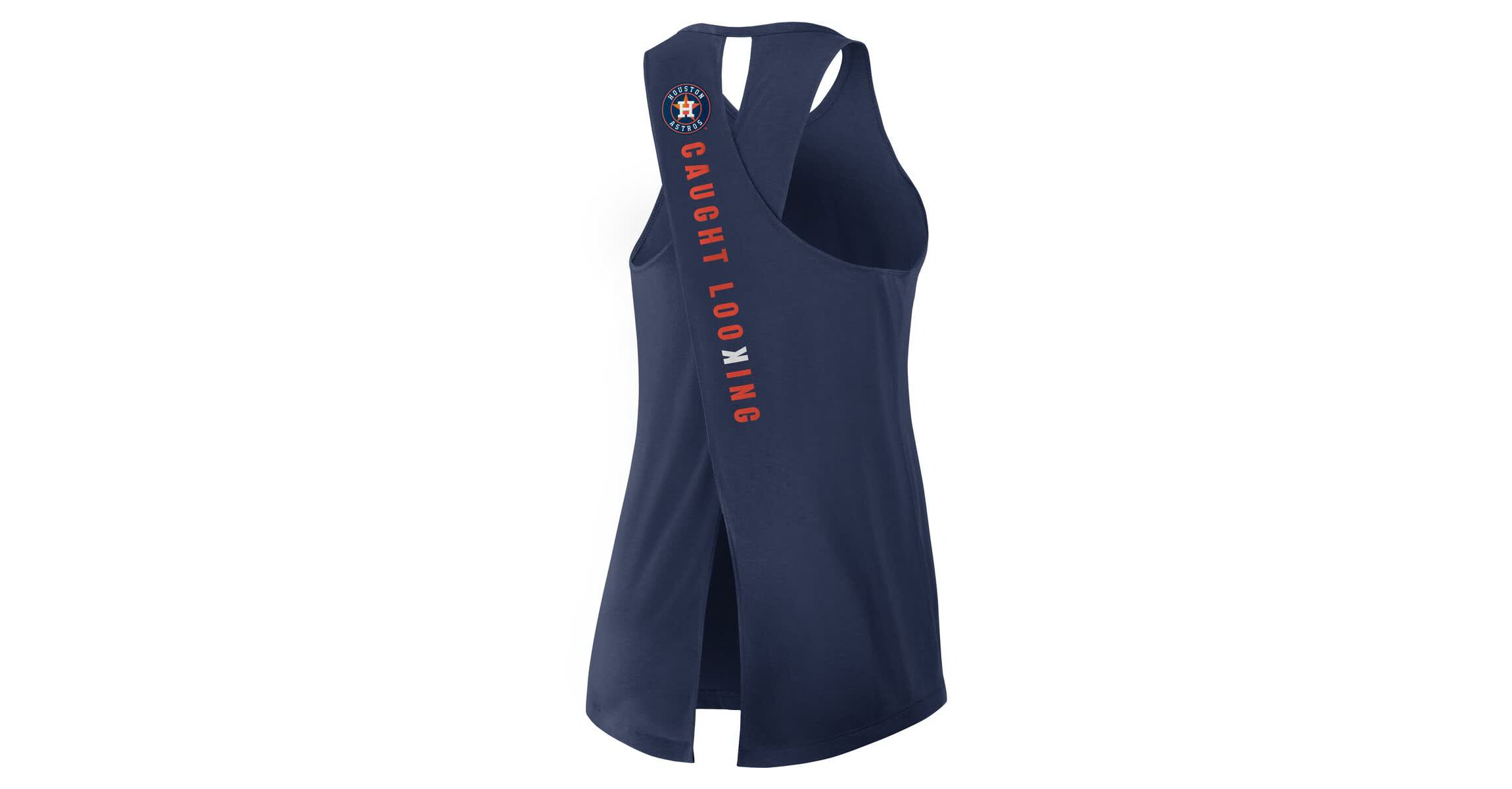 MLB Nike Houston Astros Crisscross Dri-FIT Tank Top