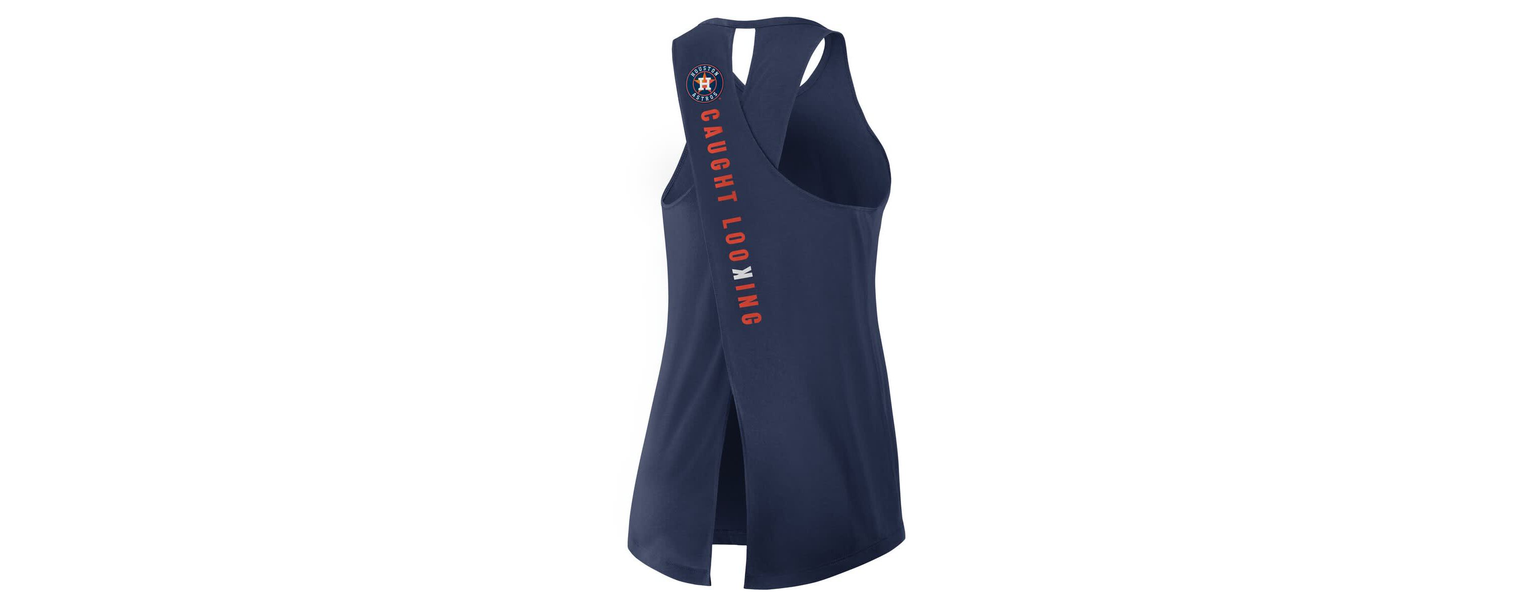 MLB Nike Houston Astros Crisscross Dri-FIT Tank Top