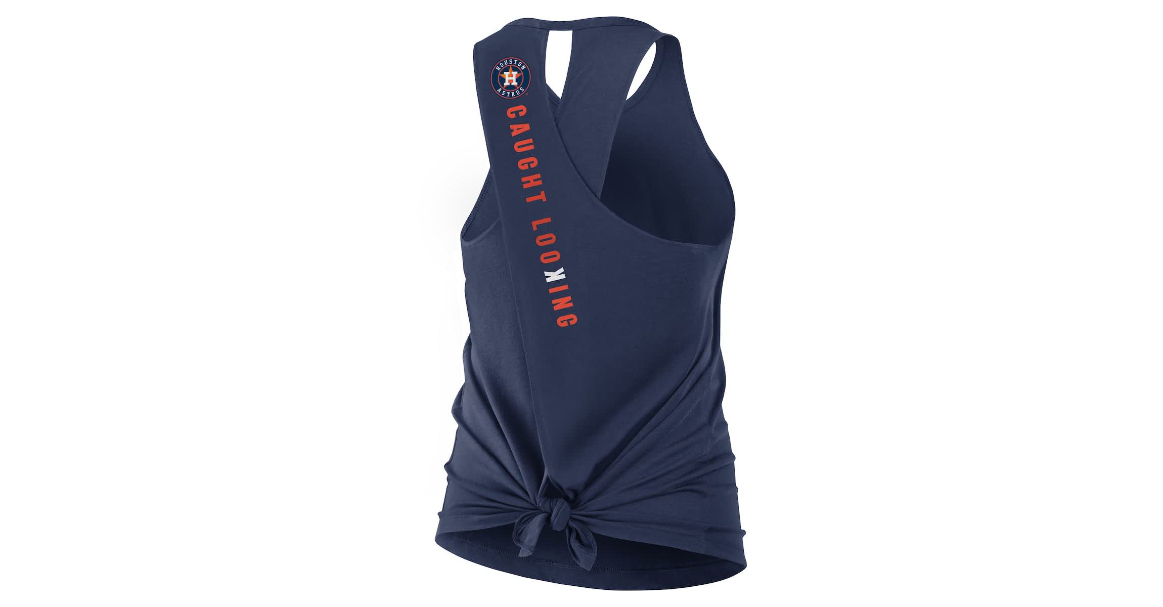 MLB Nike Houston Astros Crisscross Dri-FIT Tank Top