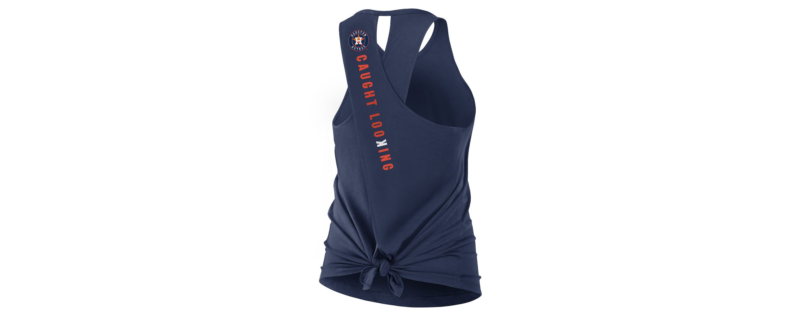 MLB Nike Houston Astros Crisscross Dri-FIT Tank Top