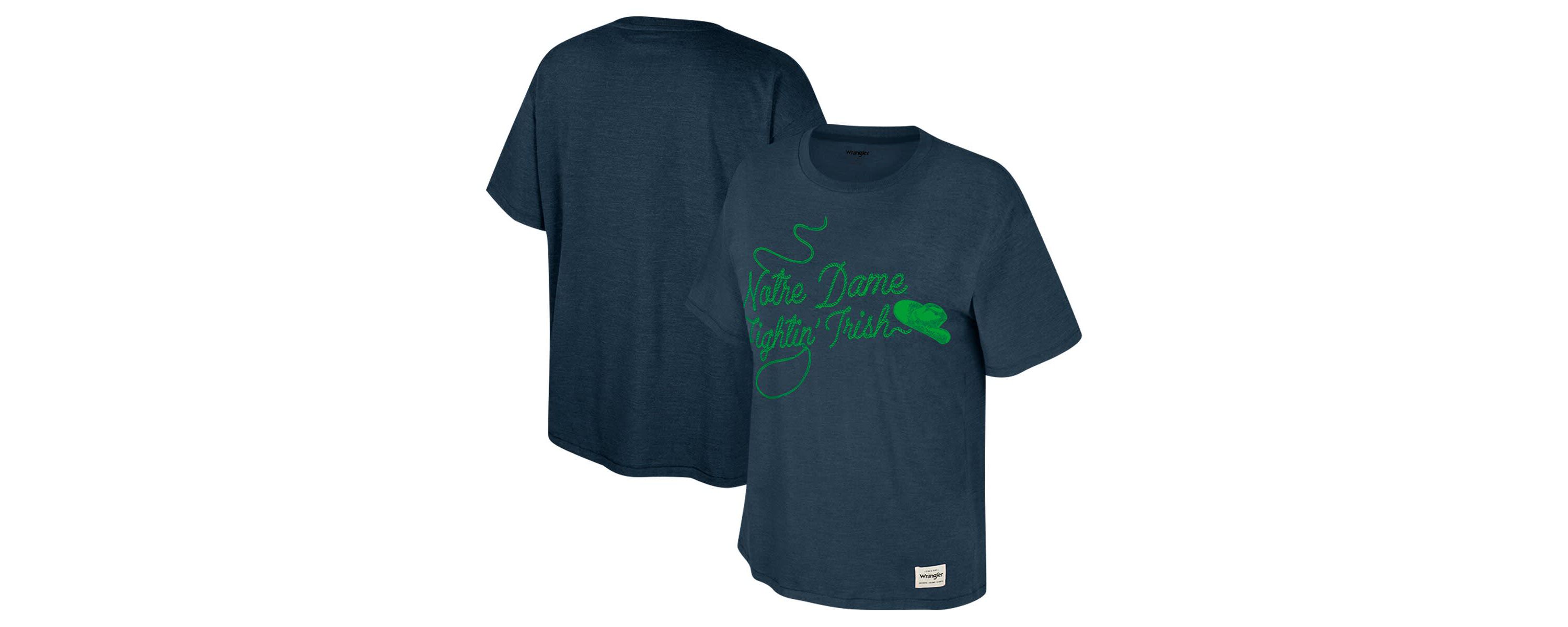 NCAA x Wrangler Notre Dame Fighting Irish Lasso Oversized T-Shirt