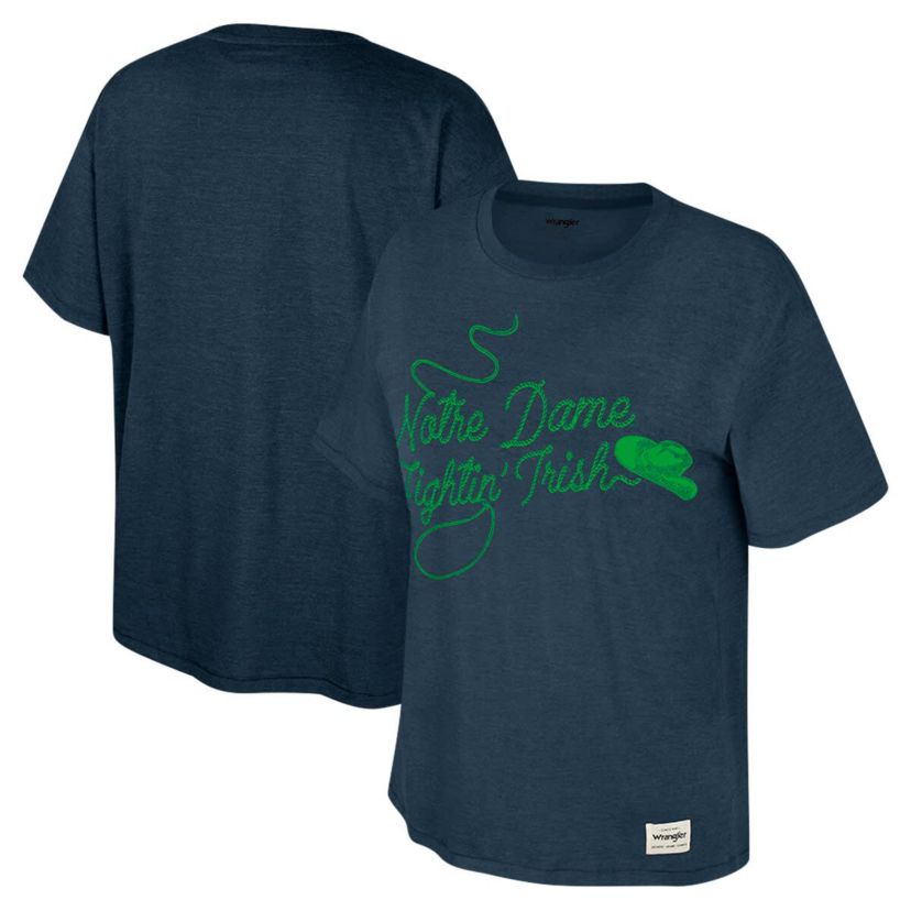 NCAA x Wrangler Notre Dame Fighting Irish Lasso Oversized T-Shirt