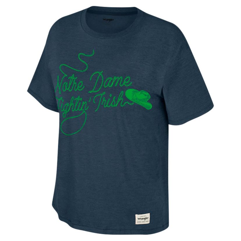 NCAA x Wrangler Notre Dame Fighting Irish Lasso Oversized T-Shirt
