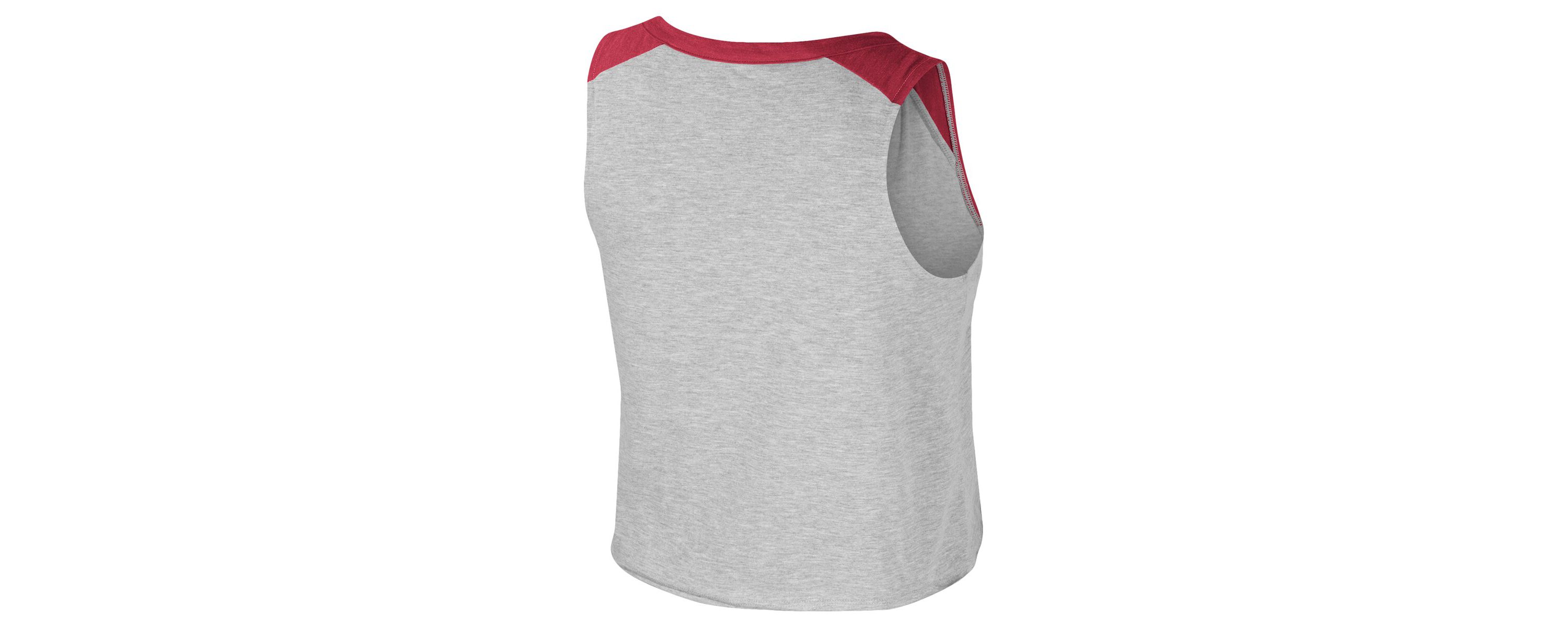 Alabama Crimson Tide NCAA x Wrangler Alabama Tide Vintage Muscle Cropped T-Shirt