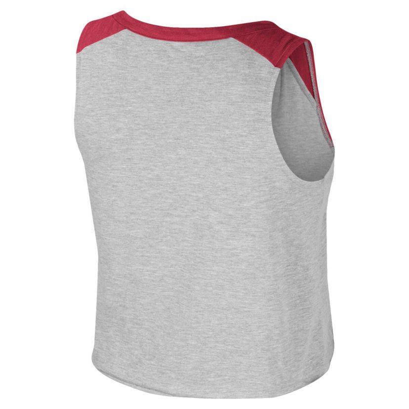 Alabama Crimson Tide NCAA x Wrangler Alabama Tide Vintage Muscle Cropped T-Shirt