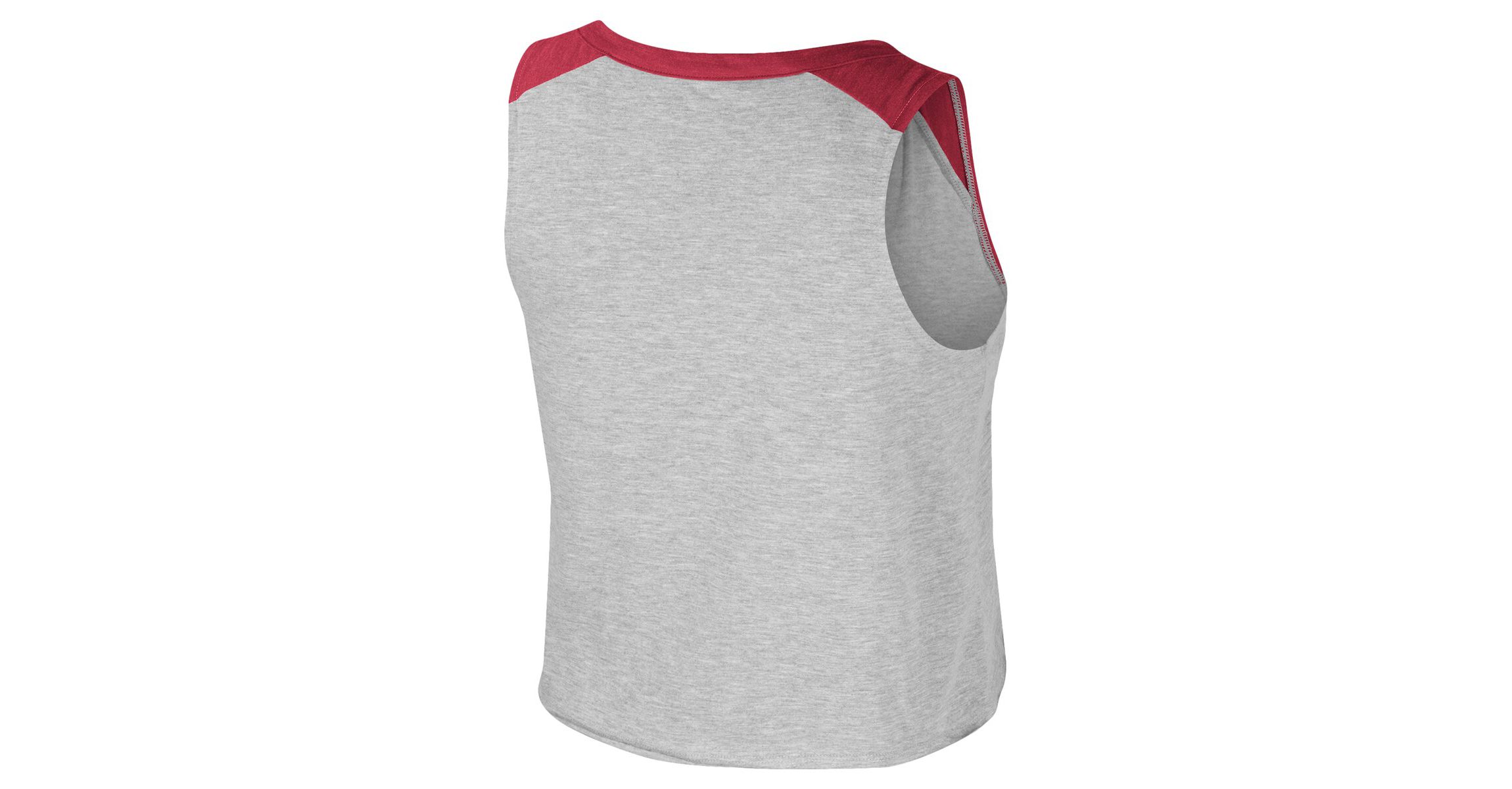 NCAA x Wrangler Arkansas Razorbacks Vintage Muscle Cropped T-Shirt