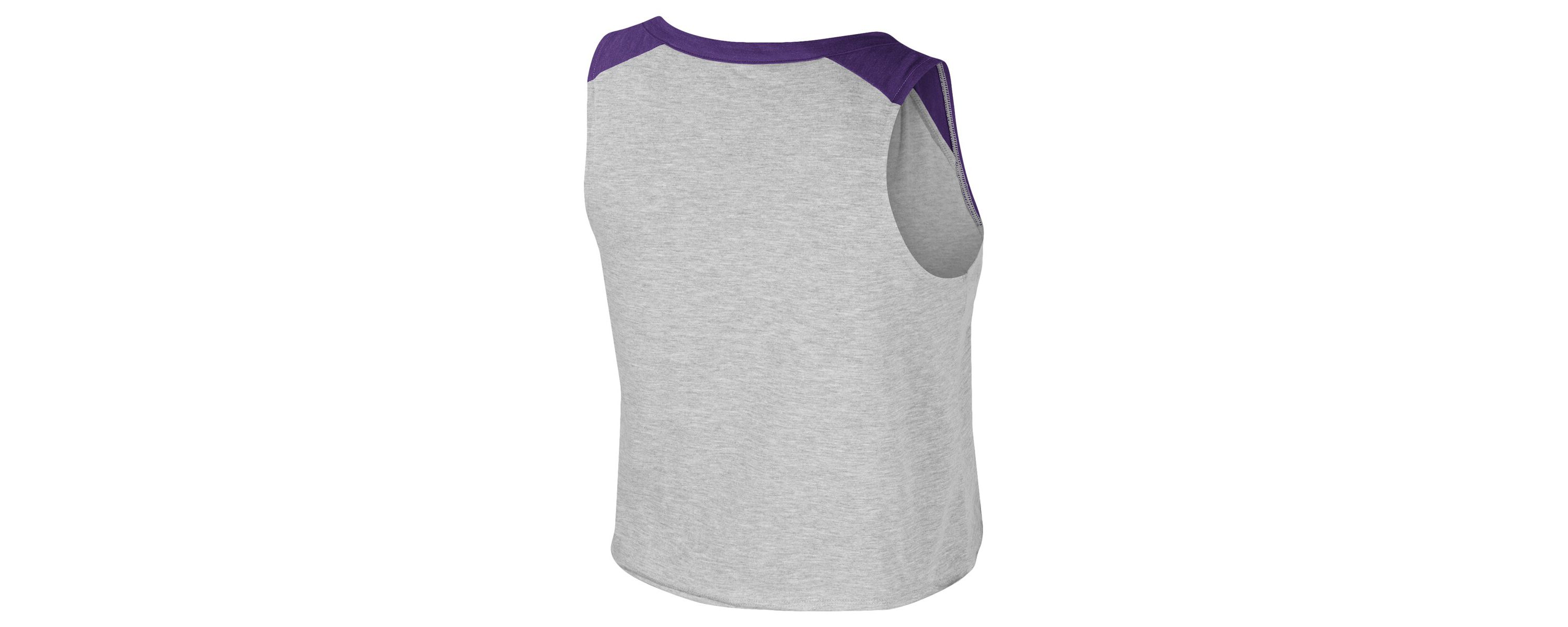 NCAA x Wrangler LSU Tigers Vintage Muscle Cropped T-Shirt
