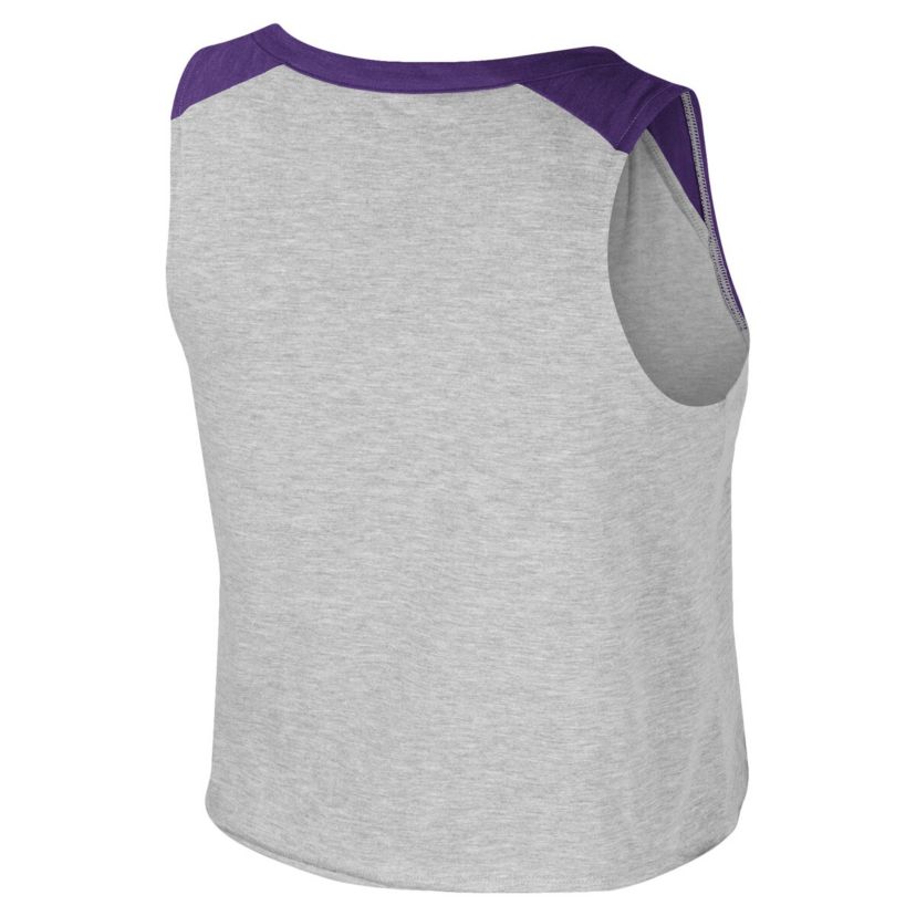 NCAA x Wrangler LSU Tigers Vintage Muscle Cropped T-Shirt