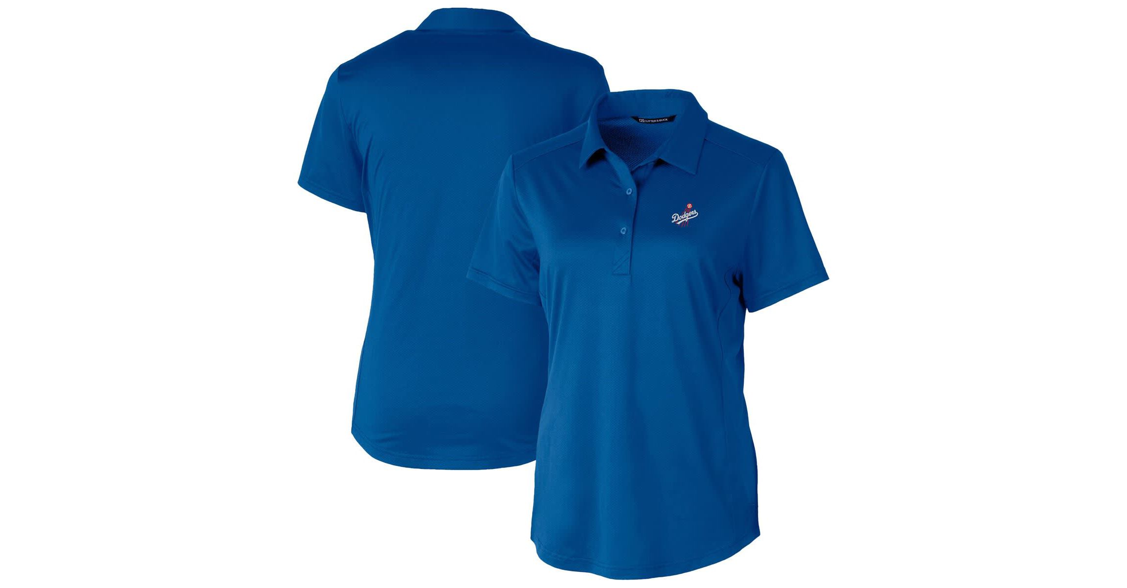 MLB Los Angeles Dodgers DryTec Prospect Textured Stretch Polo