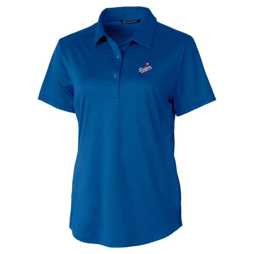 MLB Los Angeles Dodgers DryTec Prospect Textured Stretch Polo