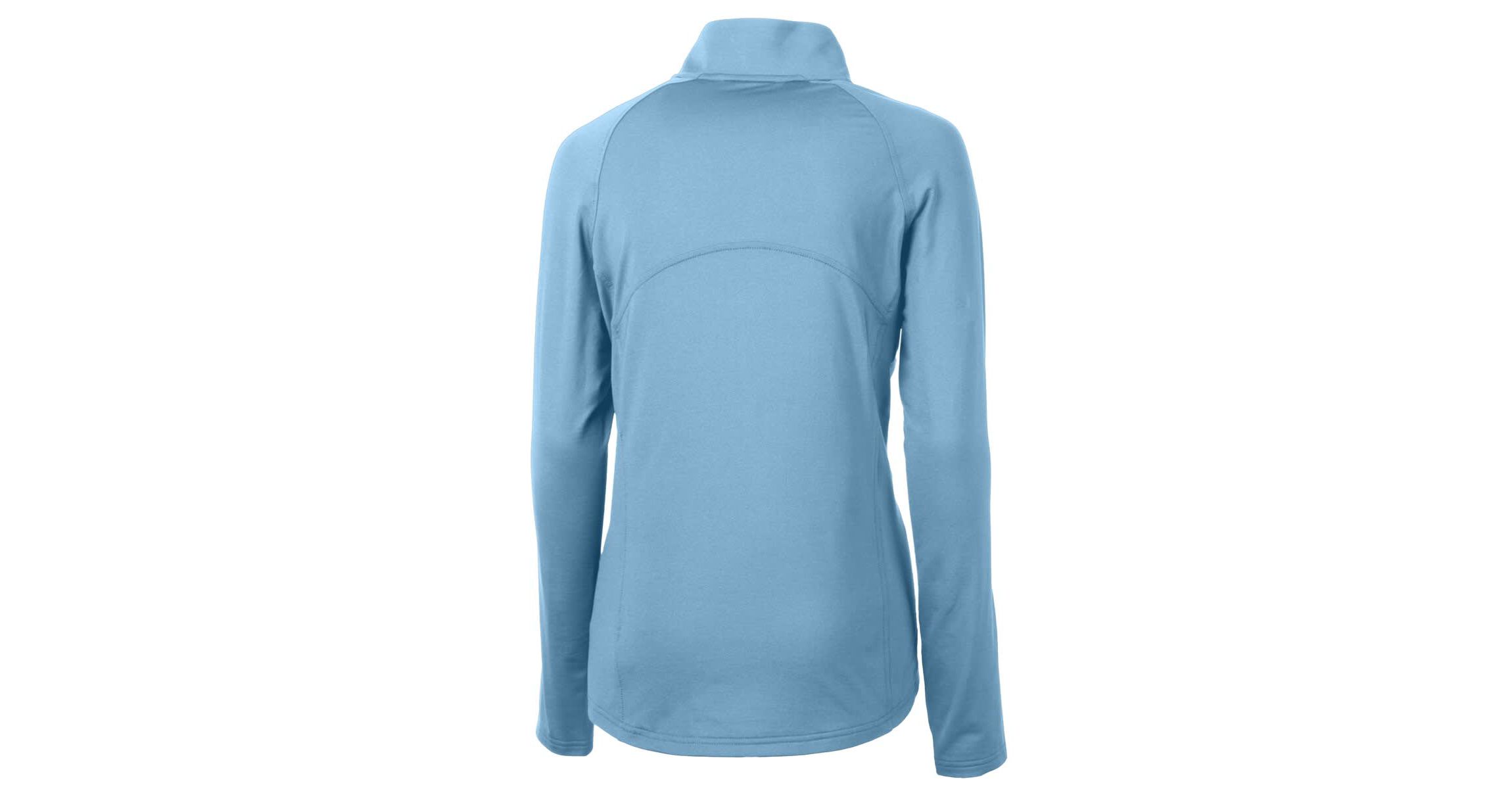 MLB Powder Philadelphia Phillies Cooperstown Collection DryTec Adapt Eco Knit Stretch Recycled Raglan Half-Zip Top