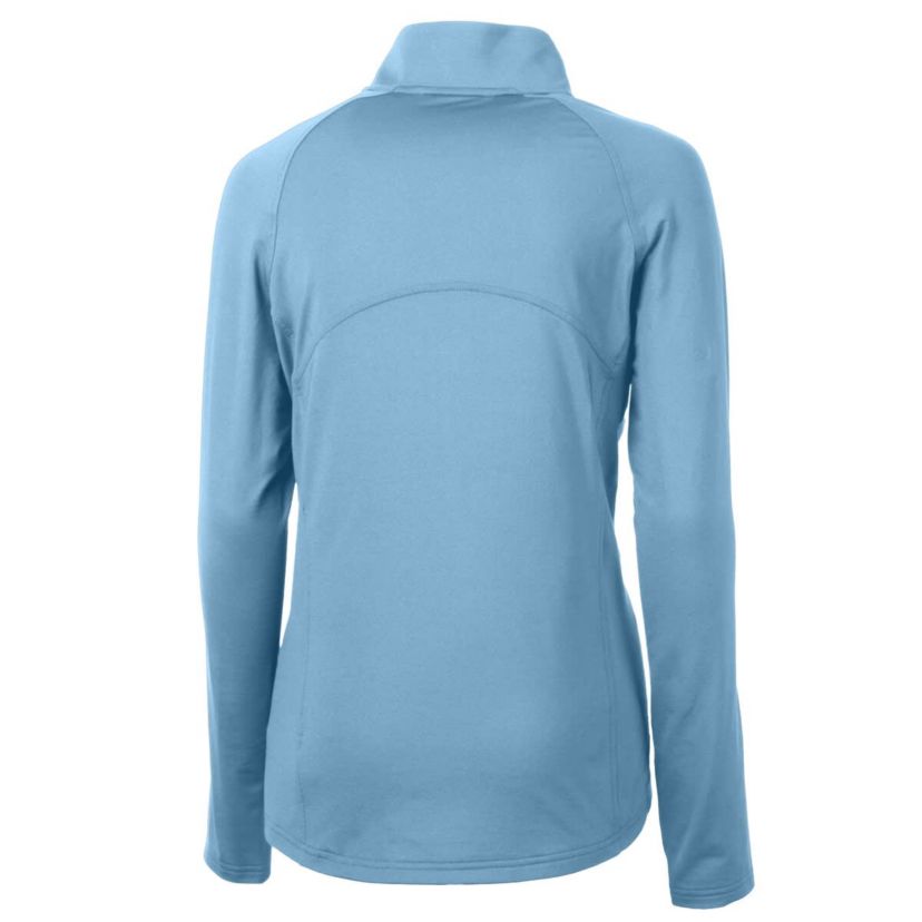 MLB Powder Philadelphia Phillies Cooperstown Collection DryTec Adapt Eco Knit Stretch Recycled Raglan Half-Zip Top
