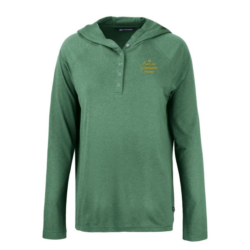 NCAA Hunter Notre Dame Fighting Irish Play Like A Today Coastline Epic Comfort Eco Recycled Raglan Long Sleeve Hoodie T-Shirt