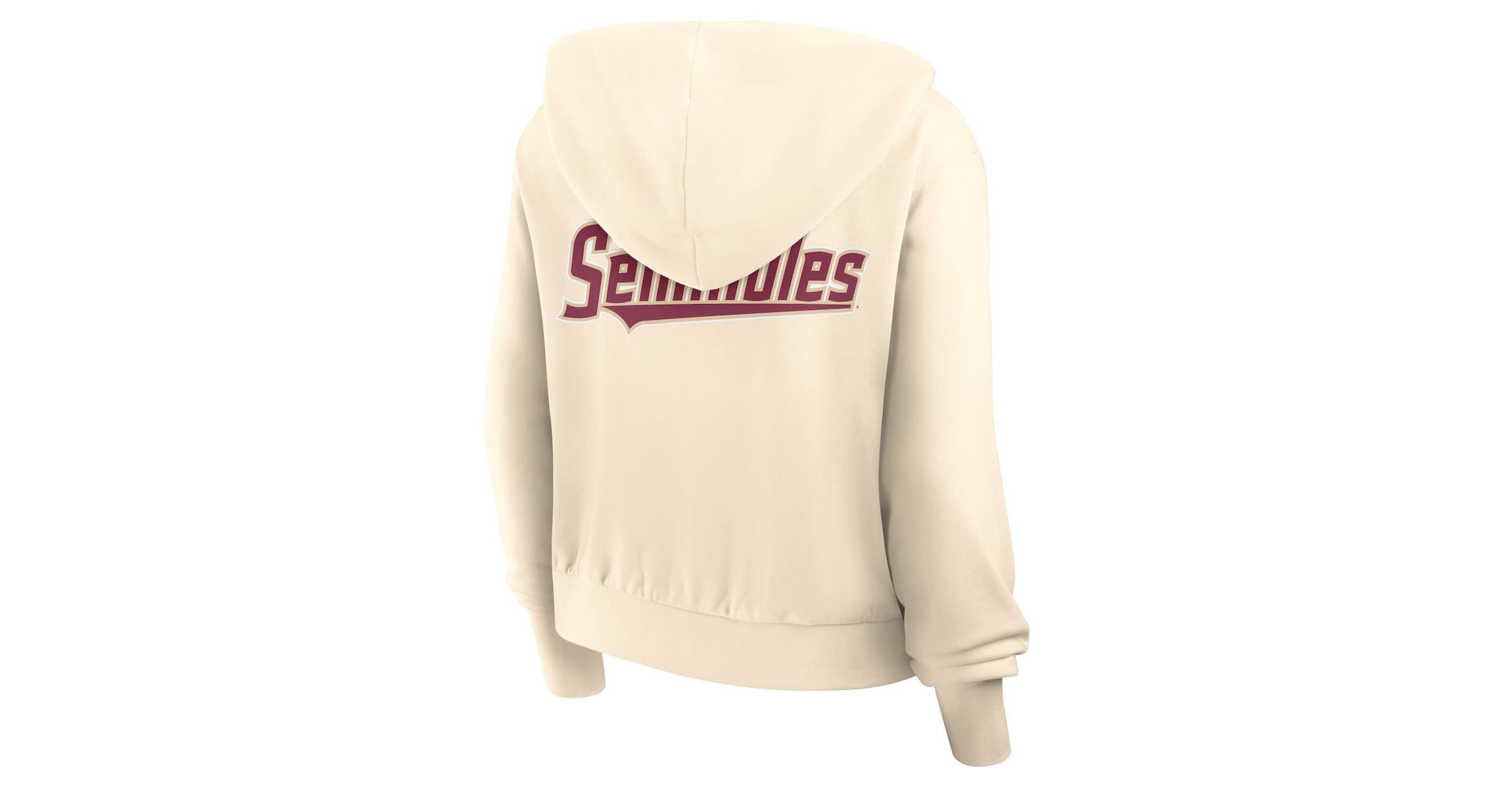 NCAA Nike Florida State Seminoles Cropped Chill Full-Zip Hoodie