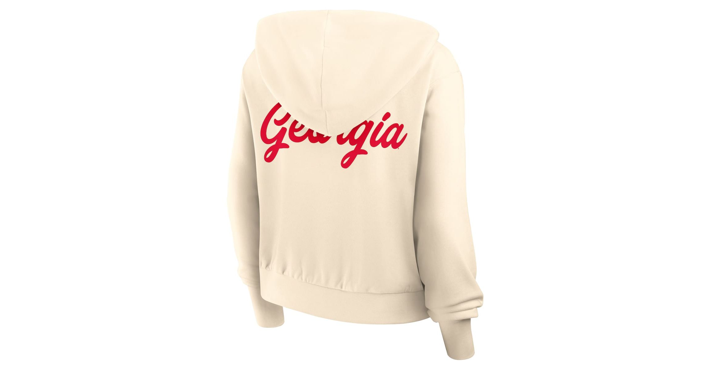 NCAA Nike Georgia Bulldogs Cropped Chill Full-Zip Hoodie