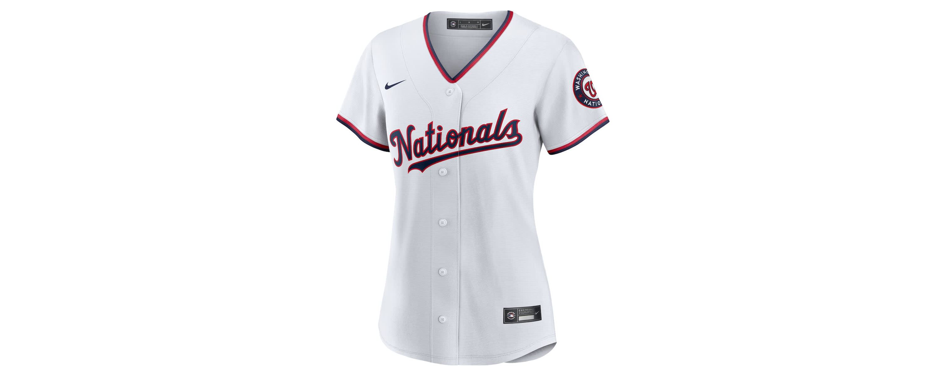 MLB Nike CJ Abrams Washington Nationals Home Replica Player Jersey