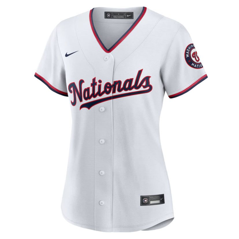MLB Nike CJ Abrams Washington Nationals Home Replica Player Jersey
