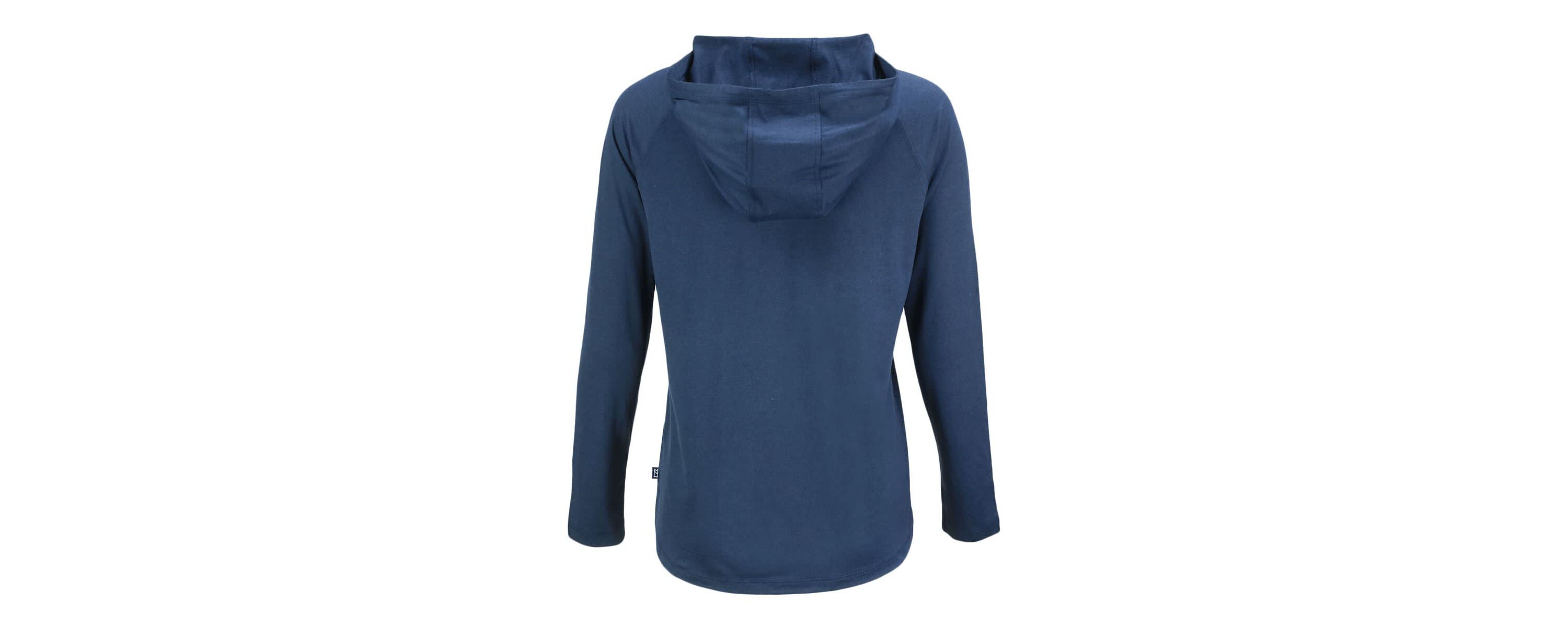 MLB Los Angeles Dodgers Coastline Epic Comfort Eco Recycled Raglan Long Sleeve Hoodie T-Shirt