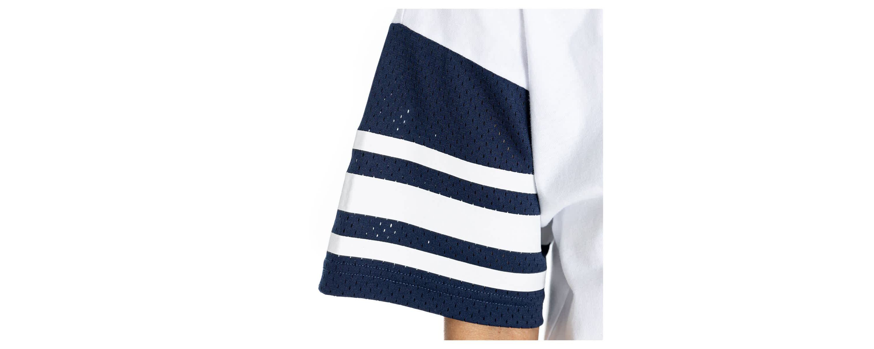 NCAA Jackson State Tigers Starting Lineup Contrast Sporty Oversized T-Shirt